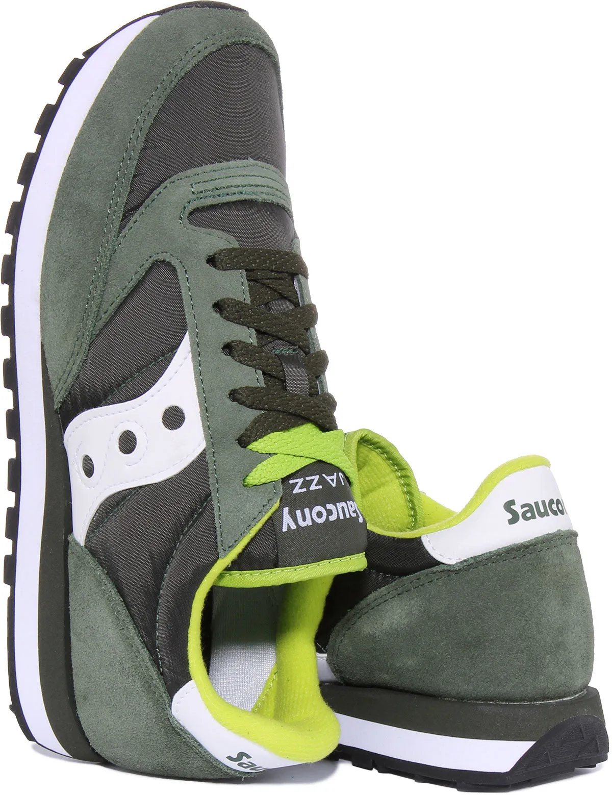 Saucony Jazz Original In Dark Green For Men