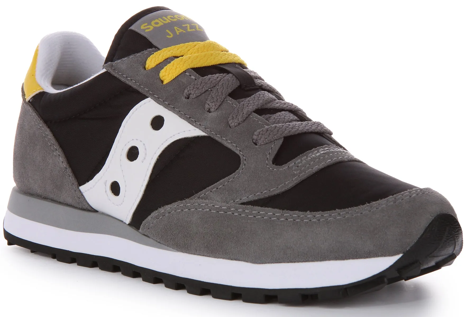 Saucony Jazz Original In Grey Black For Men