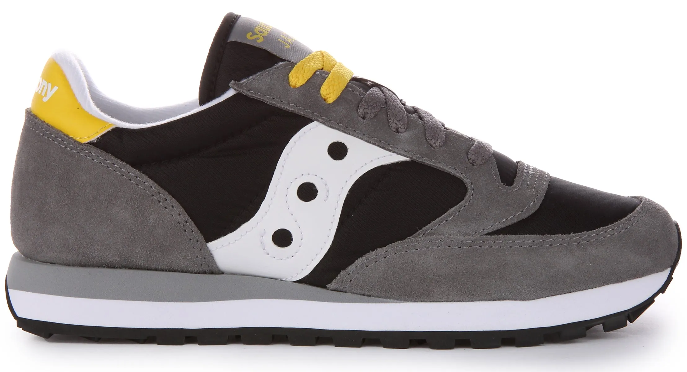 Saucony Jazz Original In Grey Black For Men