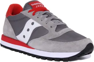 Saucony Jazz Original In Grey White For Men