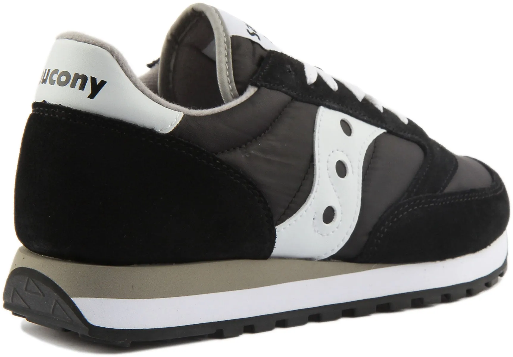 Saucony Jazz Original Shoes In Black White For Men