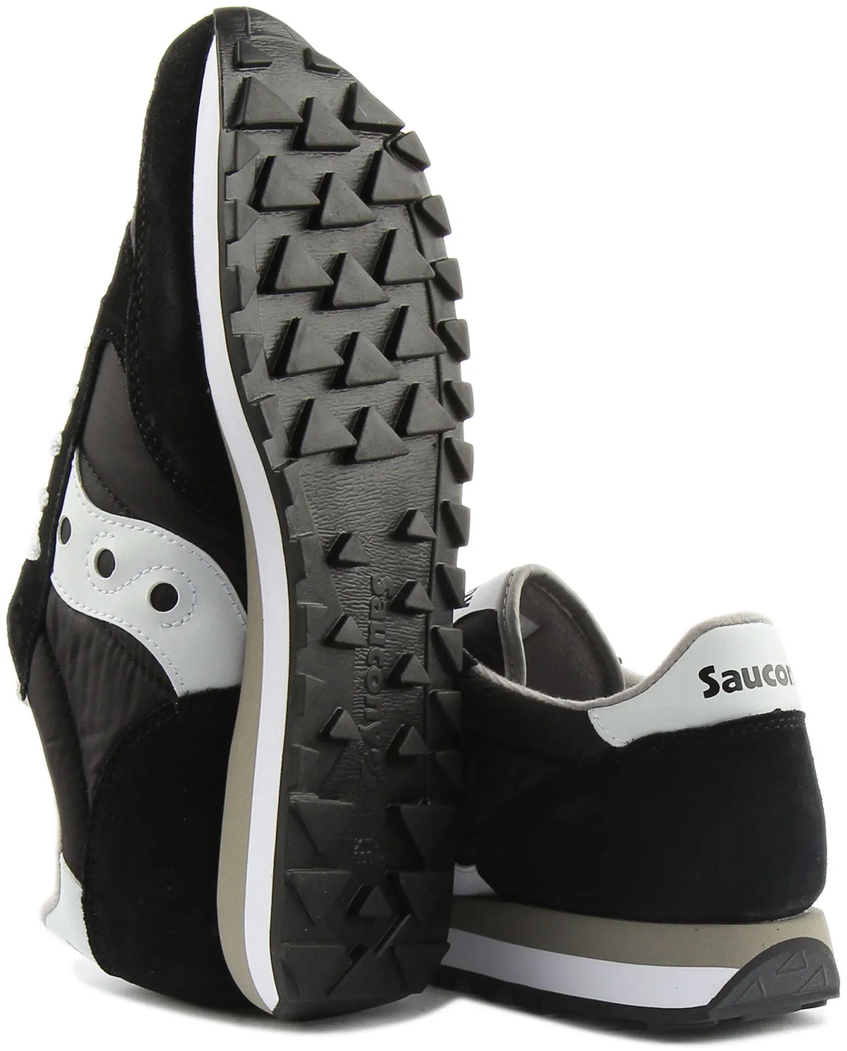 Saucony Jazz Original Shoes In Black White For Men