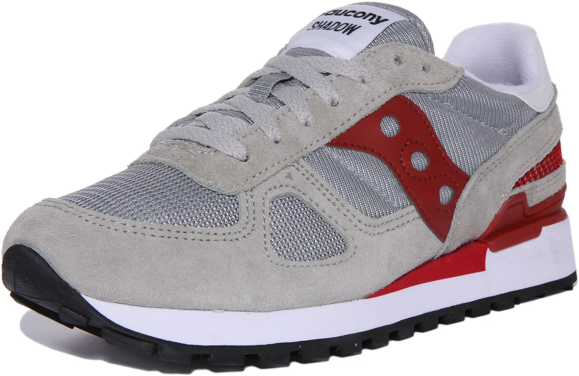 Saucony Shadow Original In Grey Red For Men