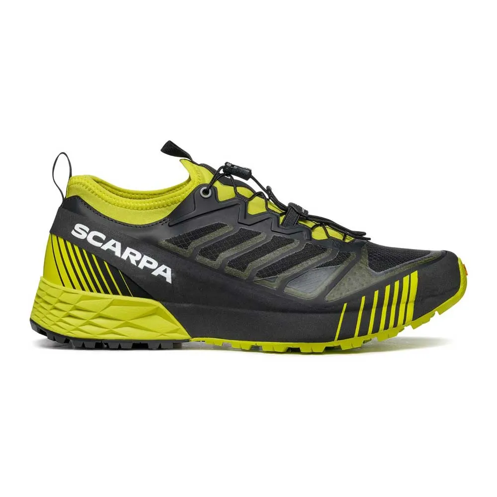 Scarpa Ribelle Run Mens Trail Running Shoes - Black/Lime