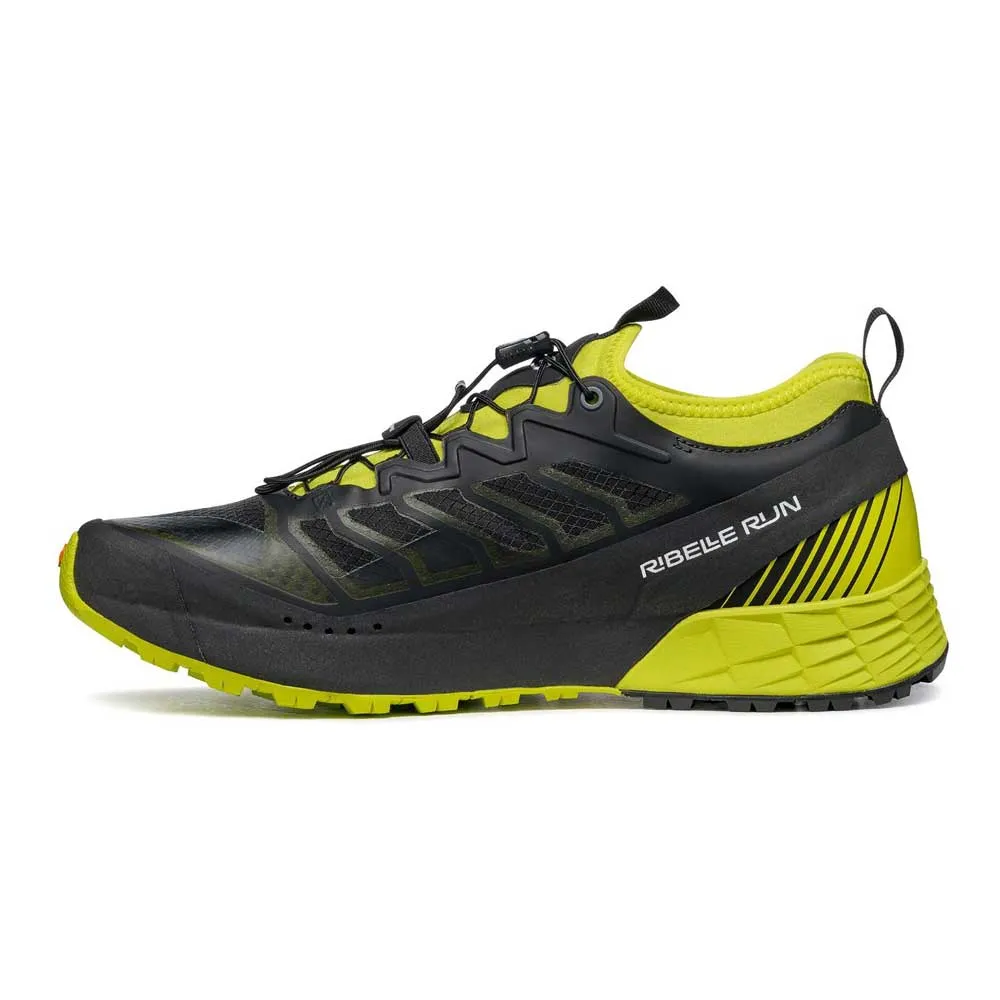 Scarpa Ribelle Run Mens Trail Running Shoes - Black/Lime