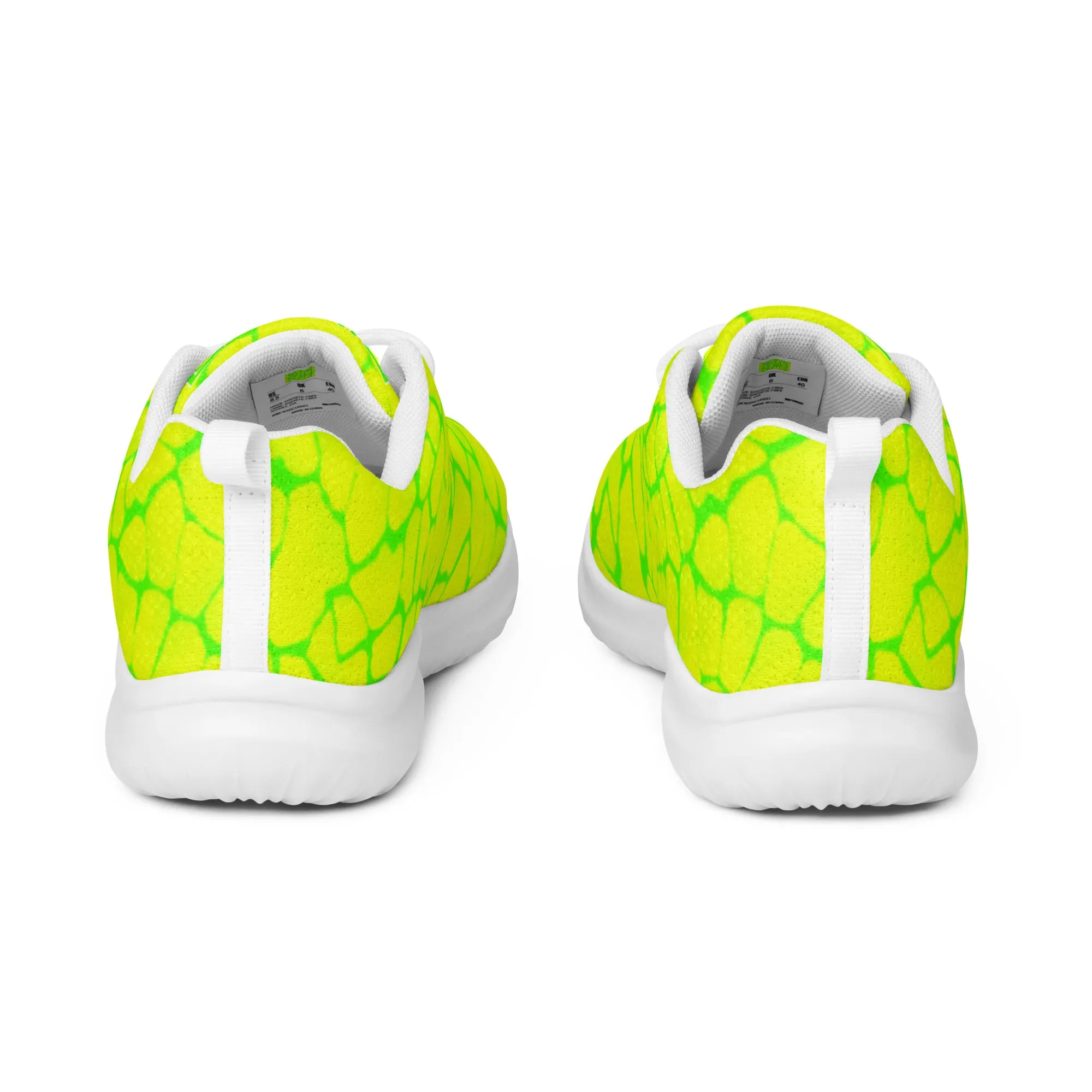 Sixty Eight 93 Logo Lime Green & White Boa Lemonade Lime Women’s Athletic Shoes