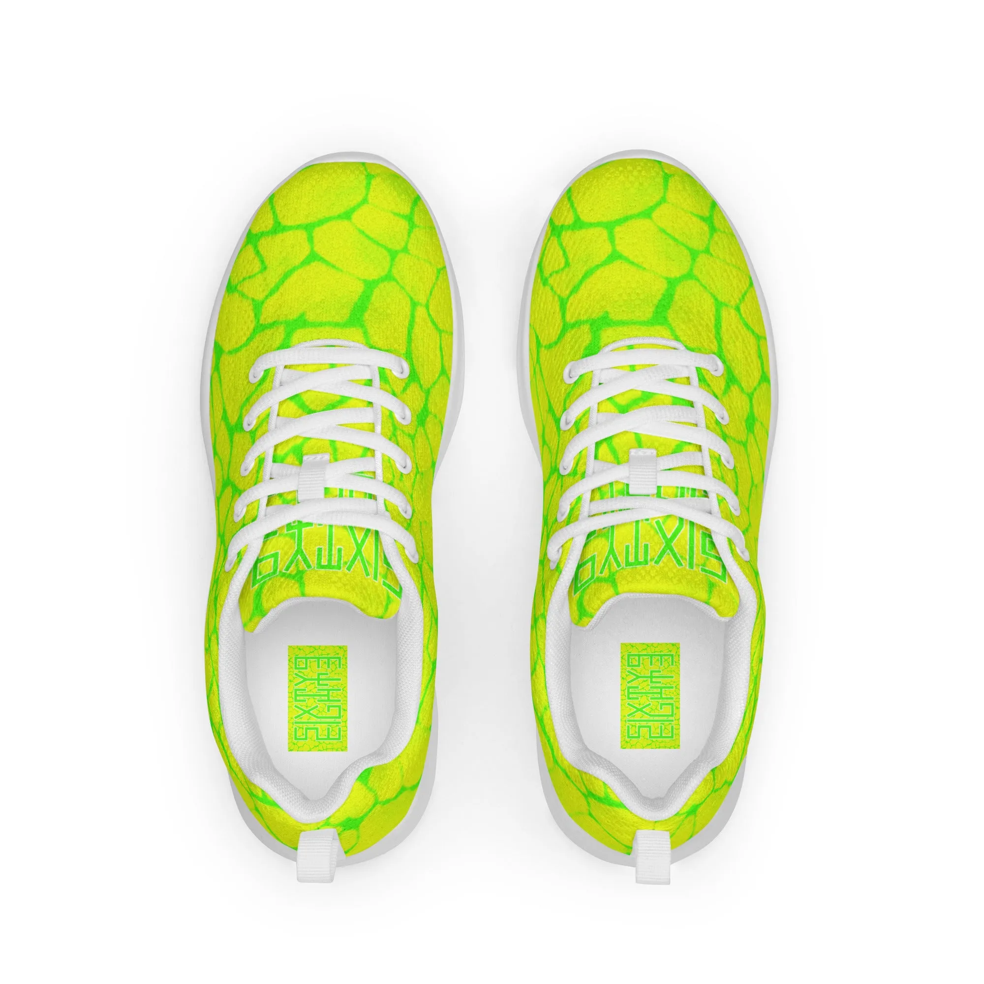 Sixty Eight 93 Logo Lime Green & White Boa Lemonade Lime Women’s Athletic Shoes