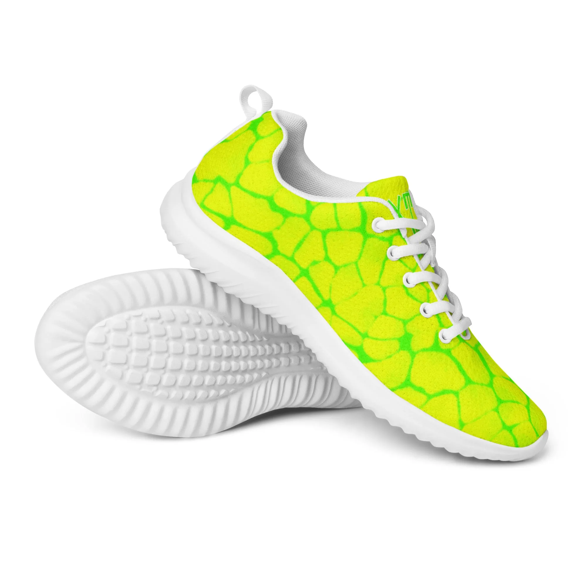 Sixty Eight 93 Logo Lime Green & White Boa Lemonade Lime Women’s Athletic Shoes