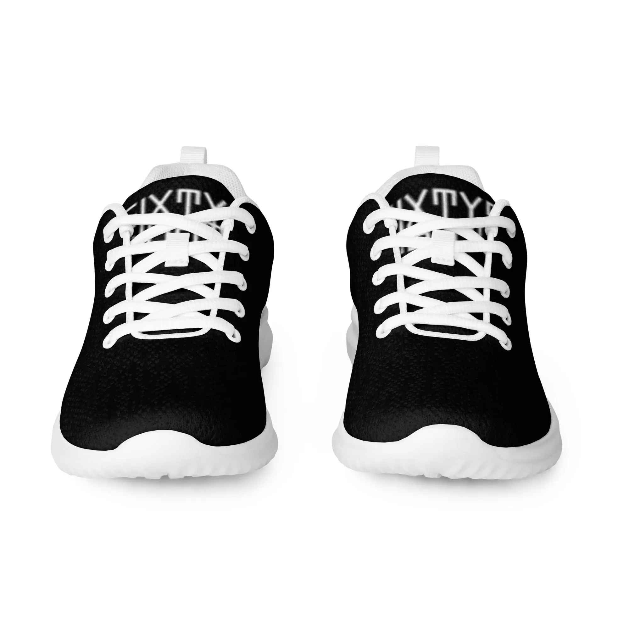 Sixty Eight 93 Logo White Black Women’s Athletic Shoes