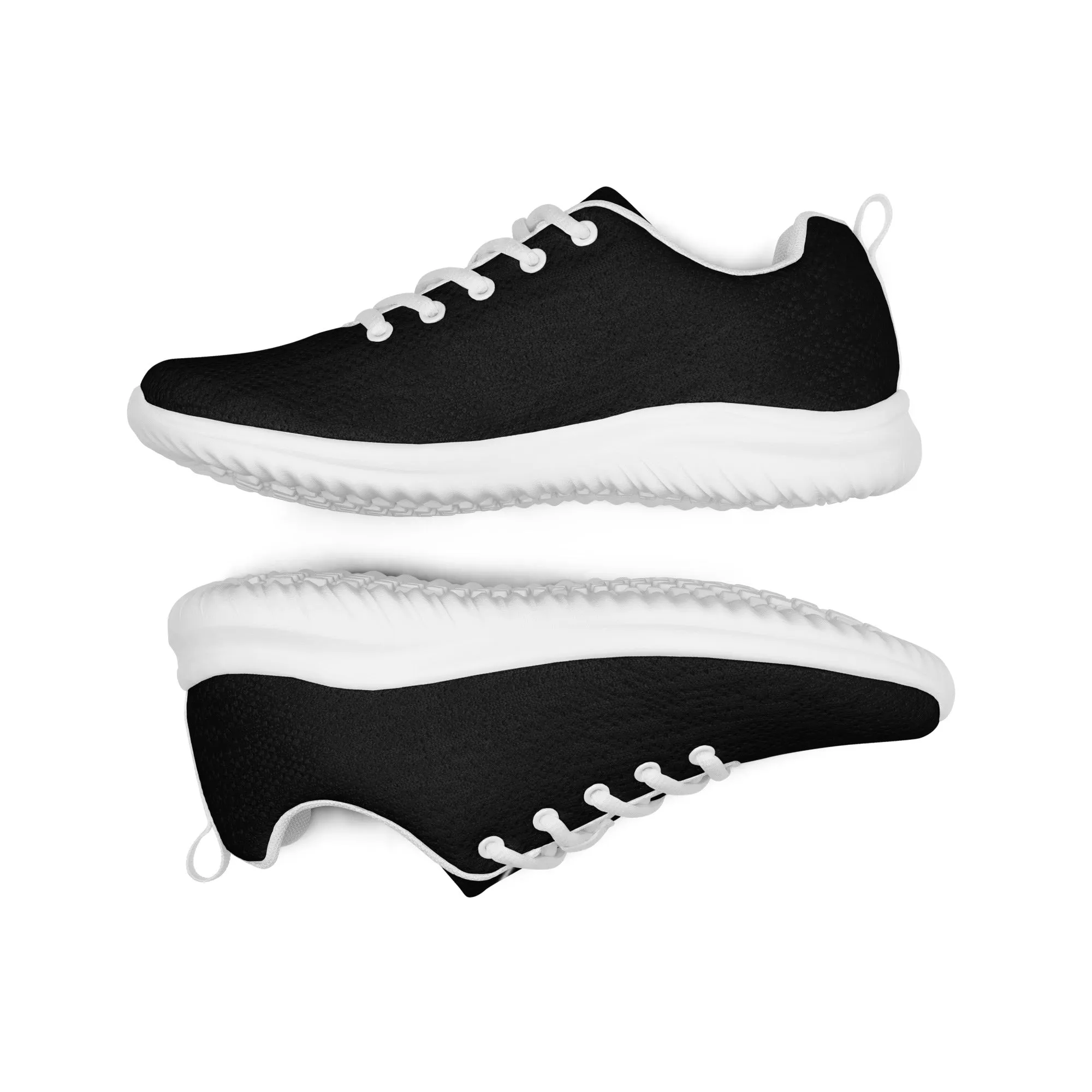 Sixty Eight 93 Logo White Black Women’s Athletic Shoes