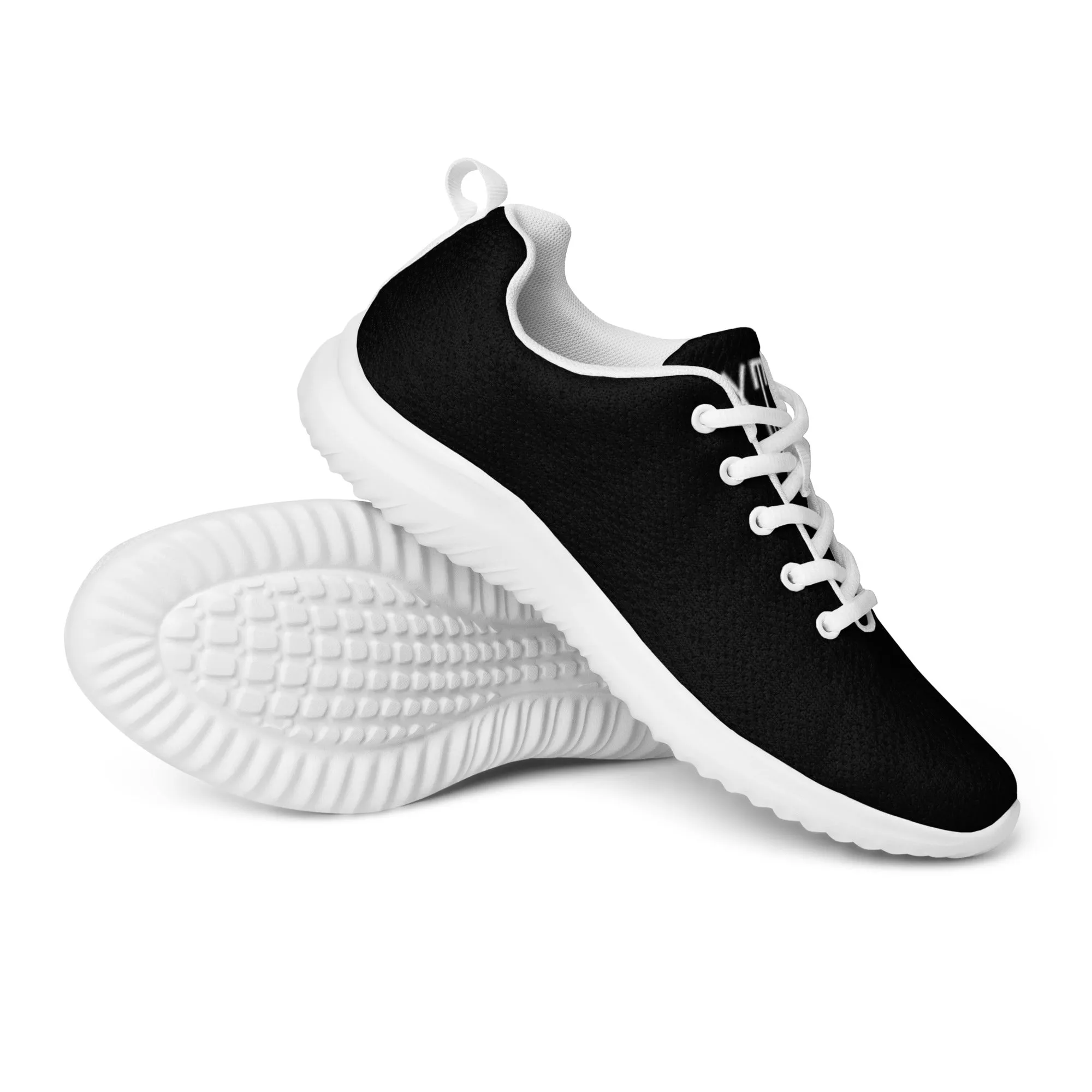 Sixty Eight 93 Logo White Black Women’s Athletic Shoes