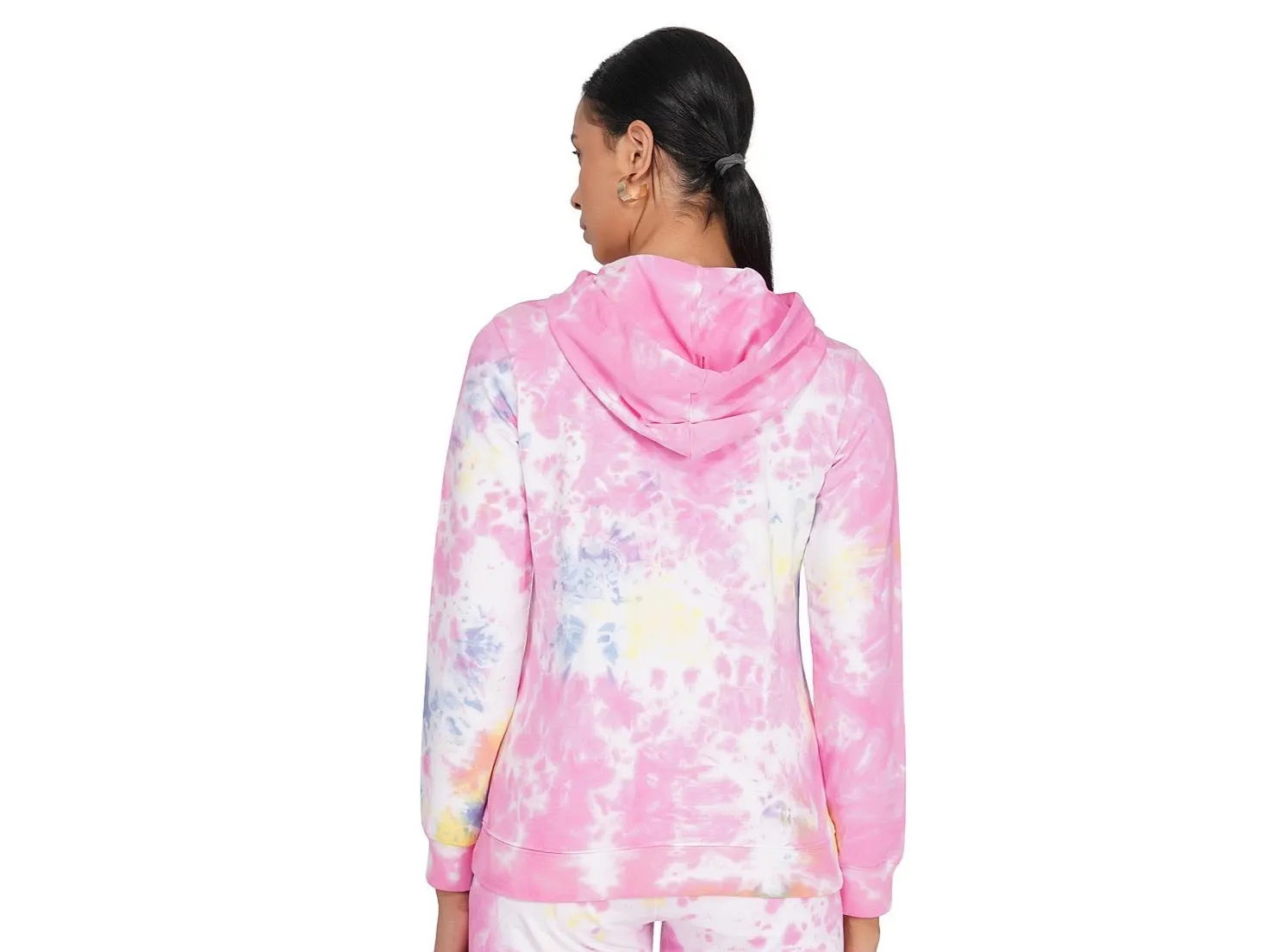 SLAY. Sport Women's Pink Tie Dye Hoodie