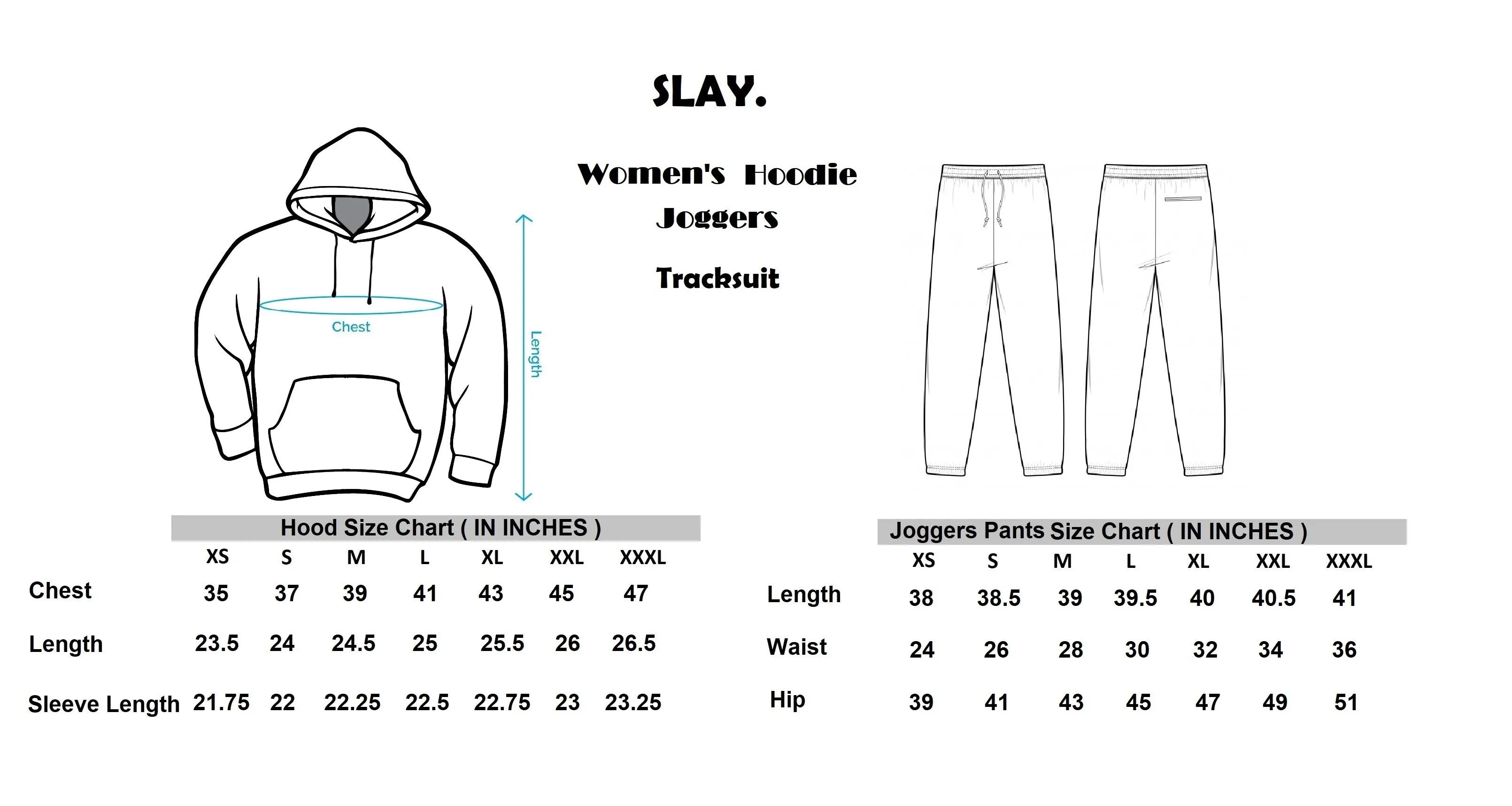 SLAY. Women's Limited Edition Gold Foil Reflective Print Tacksuit - Hoodie & Jogger Co-ord Set