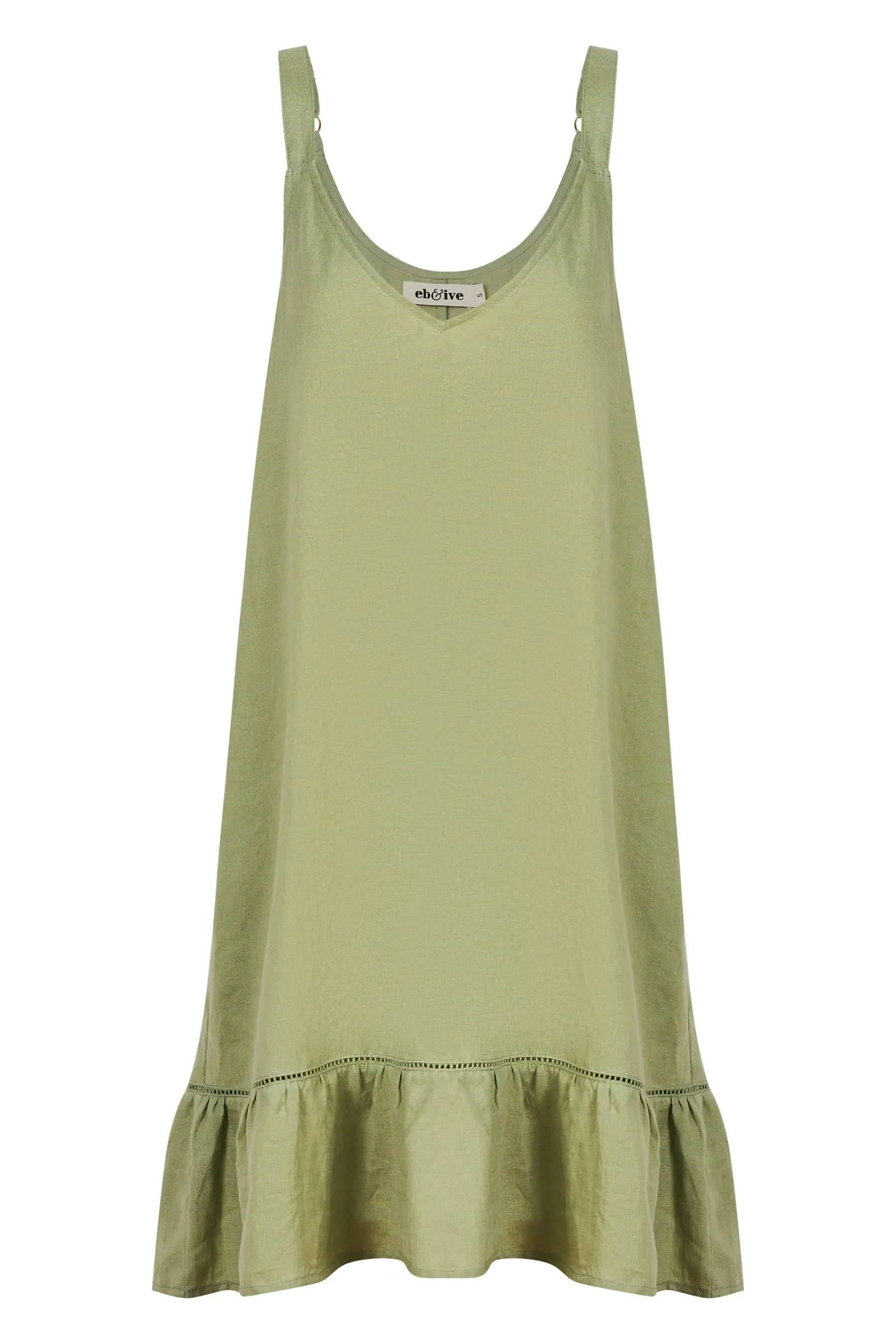 Sojourn Tank Dress - Aloe