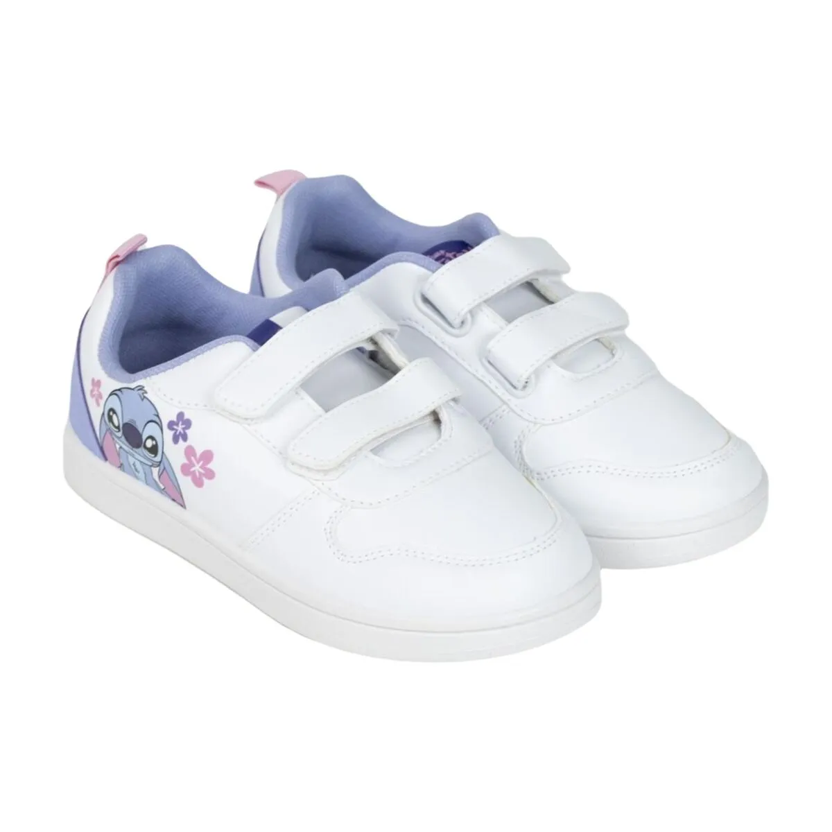 Sports Shoes for Kids Stitch White