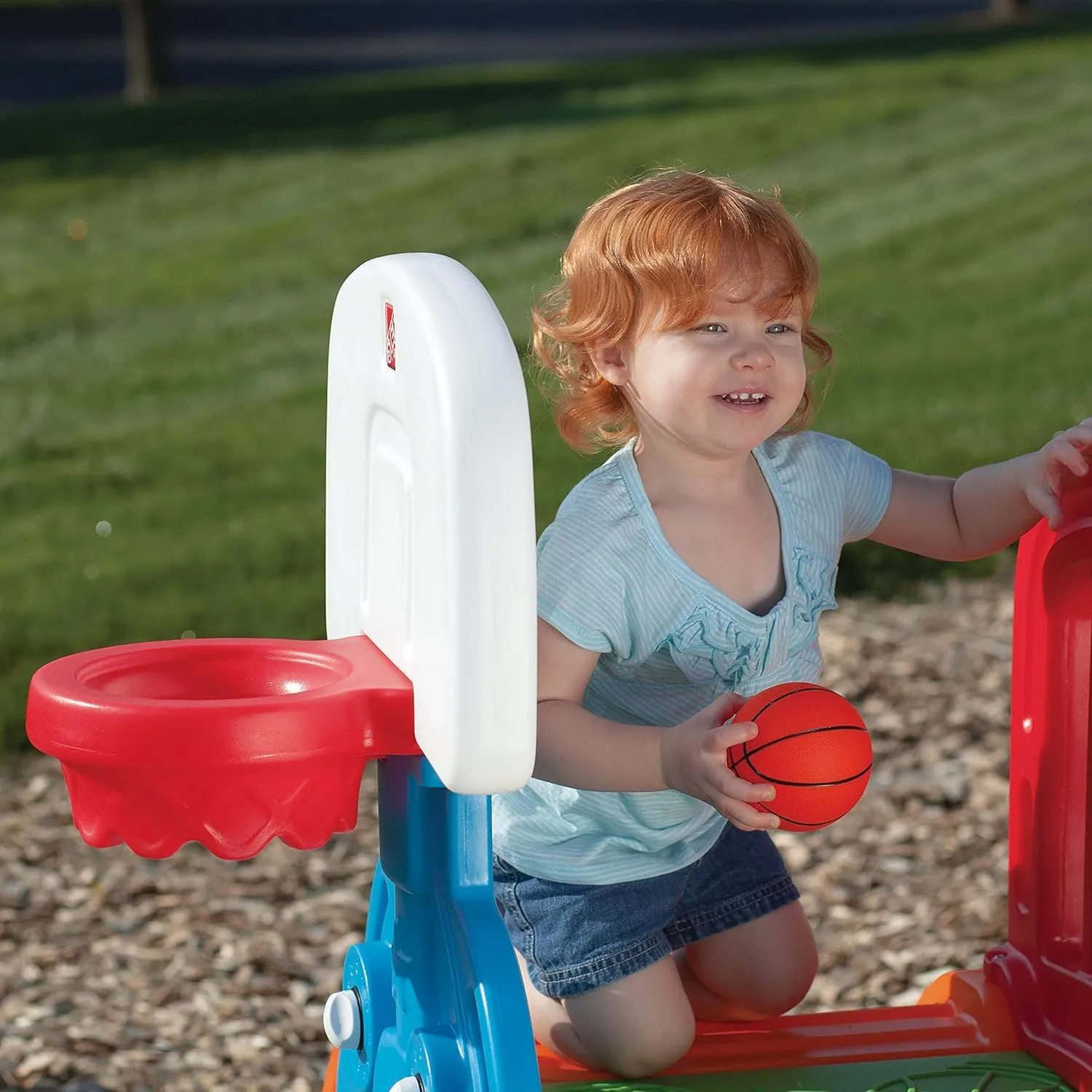 Step2 Game Time Sports Climber and Slide for Kids