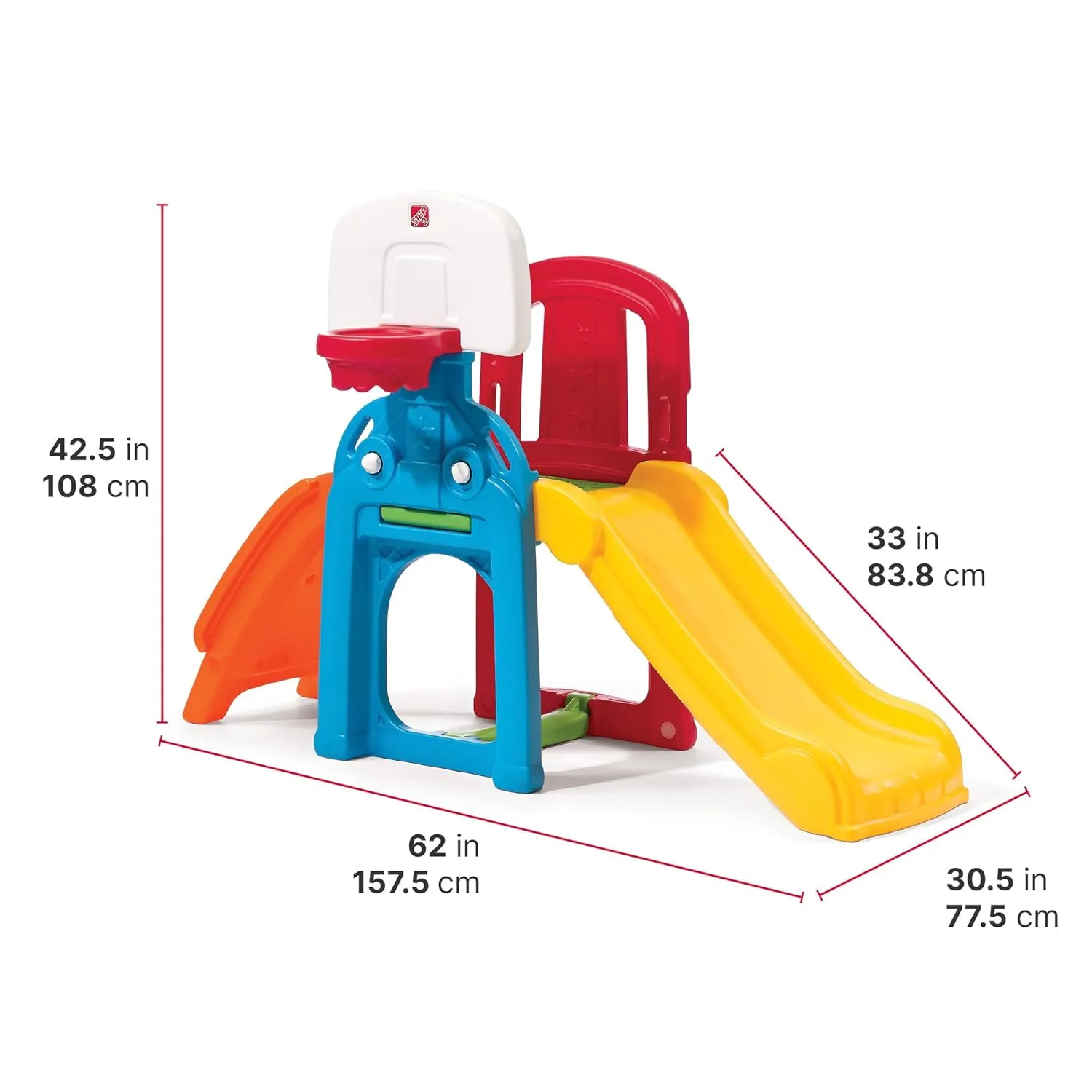 Step2 Game Time Sports Climber and Slide for Kids