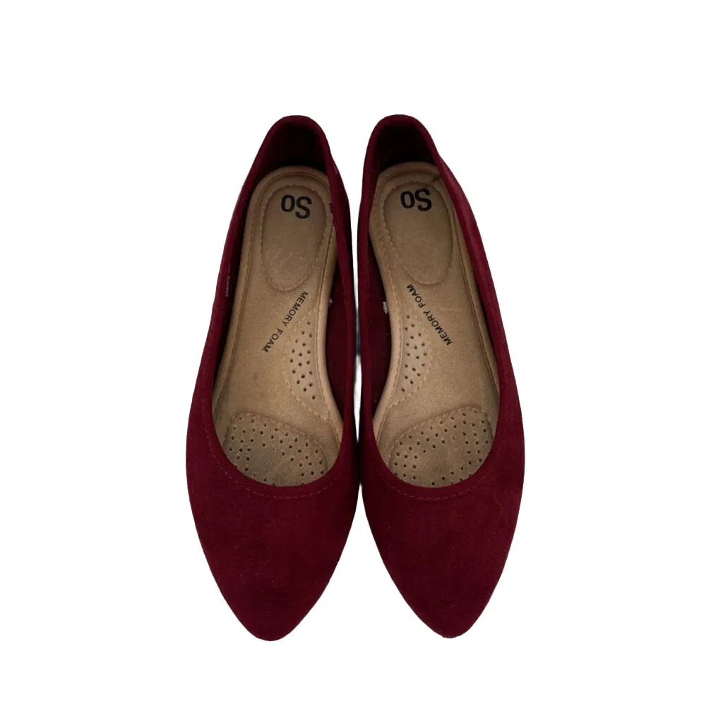 Suede Slip-On Flats