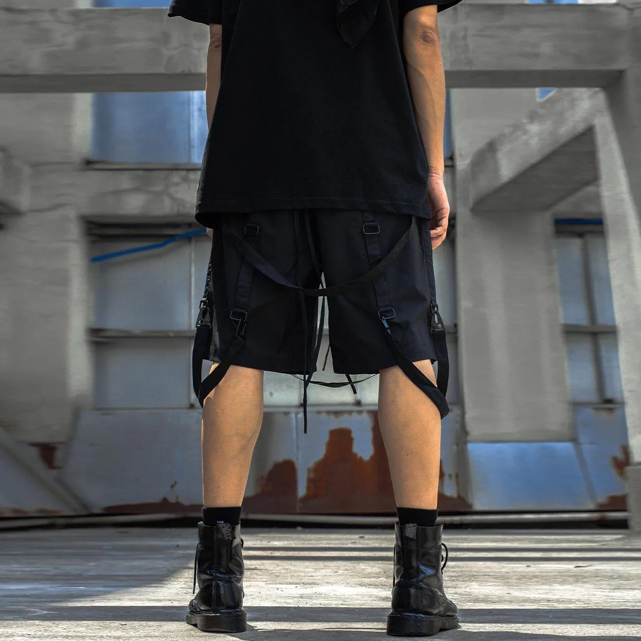 Techwear Cargo Shorts "Hatake"