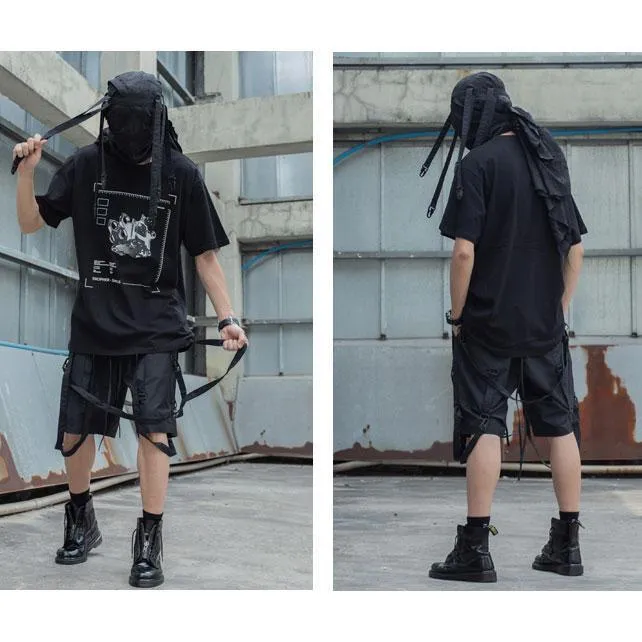 Techwear Cargo Shorts "Hatake"