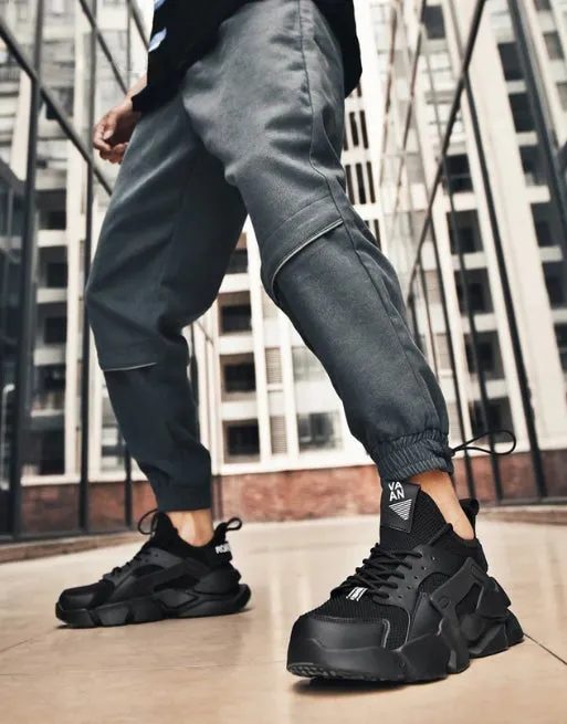 Techwear men's futuristic shoes