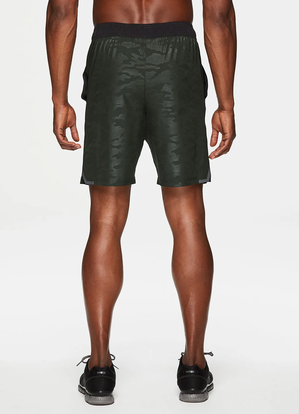 Textured Camo Workout Short