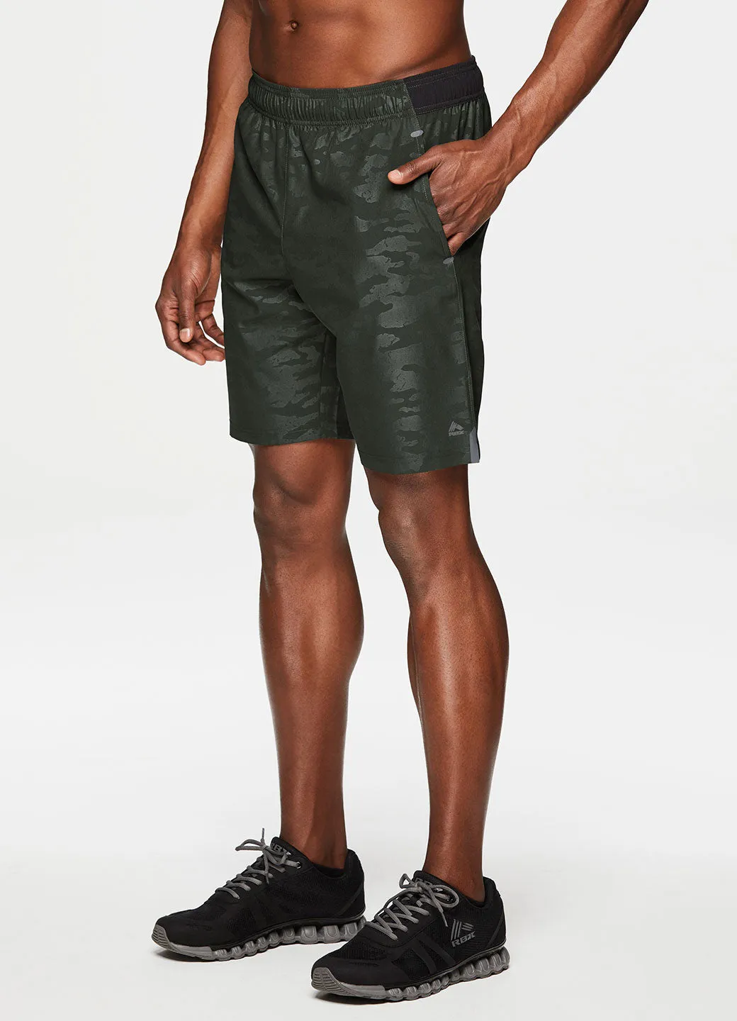 Textured Camo Workout Short