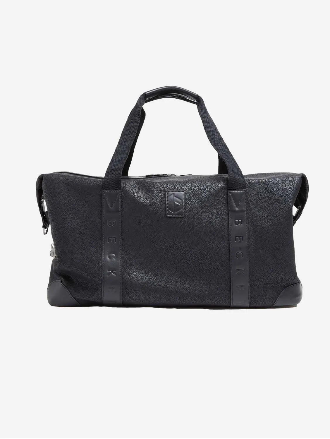 The Fraser Vegan Leather Holdall Bag | Black