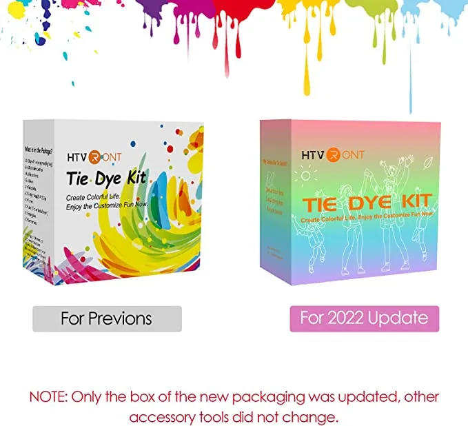 Tie Dye Kits - 8 Vibrant Colors 100ML [Special]