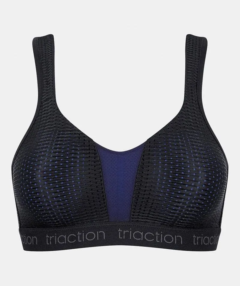 Triumph Triaction Energy Lite Wire-free Sports Bra - Black