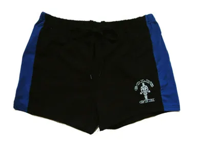 Two Color Contrast Bodybuilder Workout Shorts