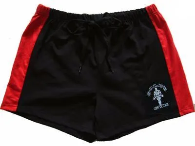 Two Color Contrast Bodybuilder Workout Shorts