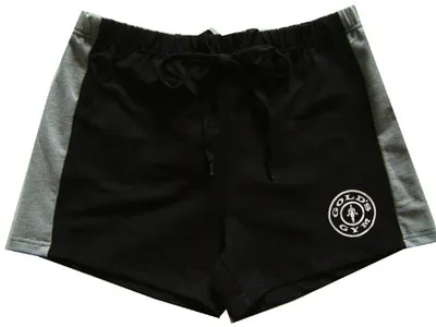 Two Color Contrast Bodybuilder Workout Shorts