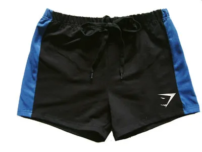 Two Color Contrast Bodybuilder Workout Shorts