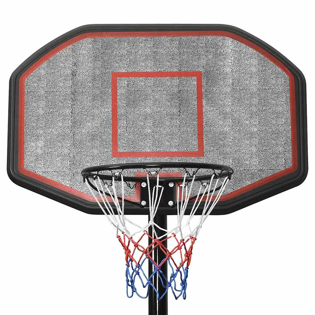 vidaXL Basketball Stand Black 258-363 cm Polyethene