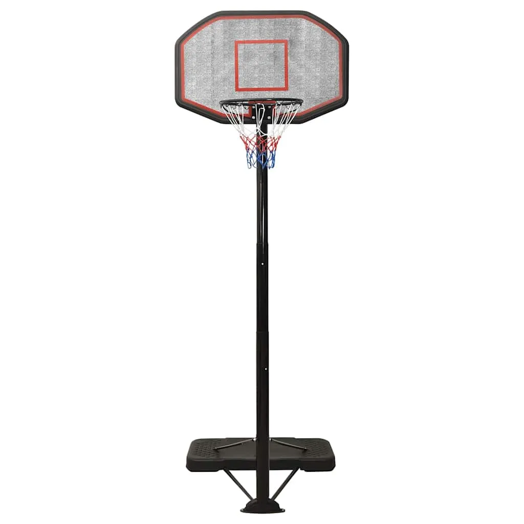 vidaXL Basketball Stand Black 258-363 cm Polyethene