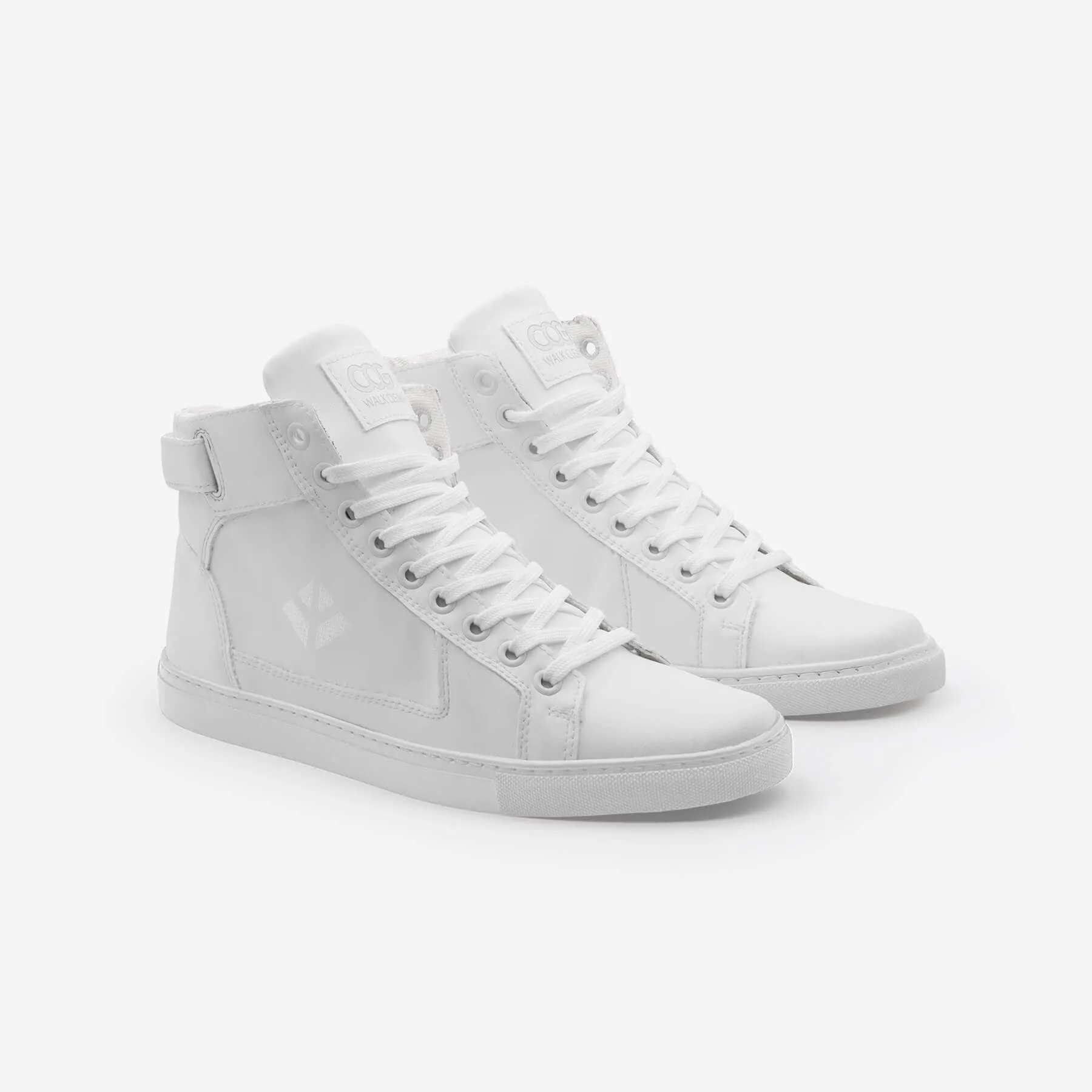 Wallace Unisex Vegan Sneakers | White