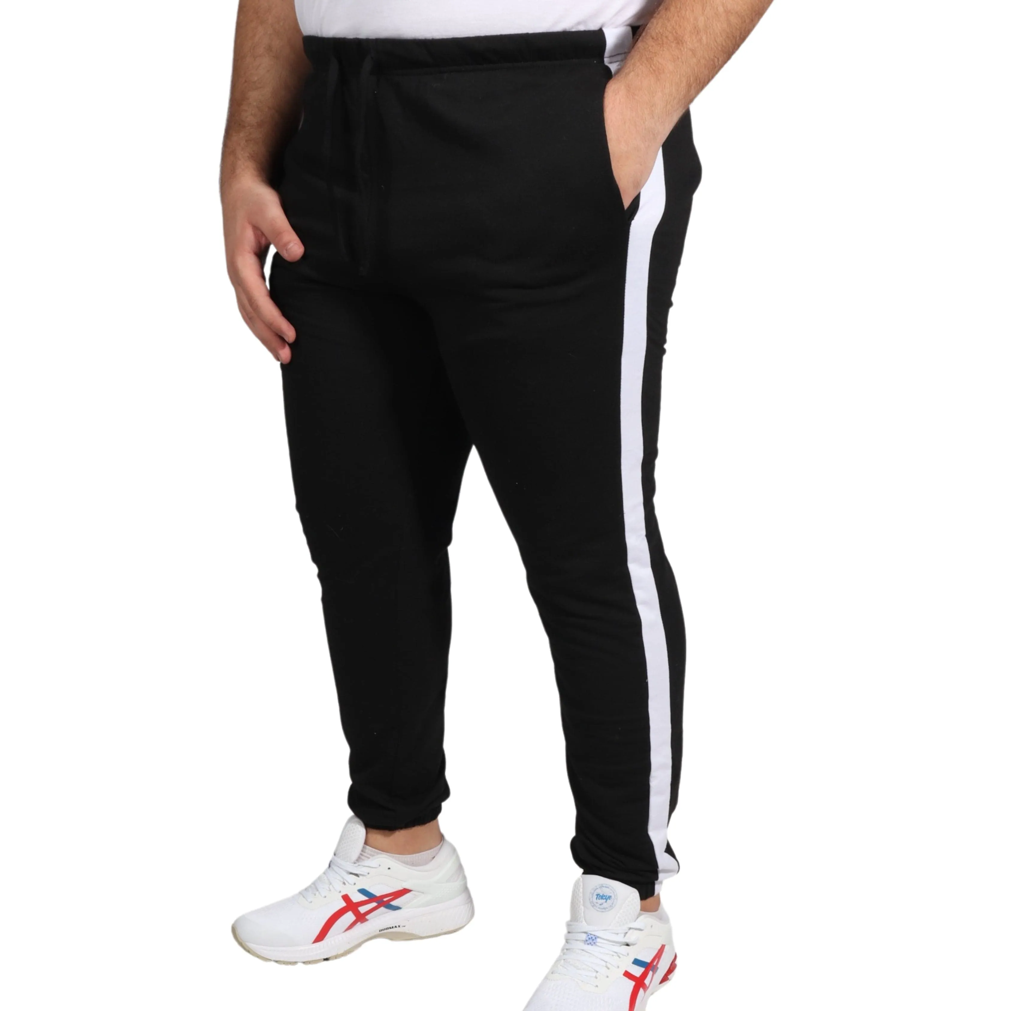 White Stripe Sweatpant