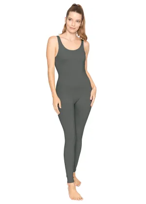 Women's Ankle Length Cotton Tank Unitard