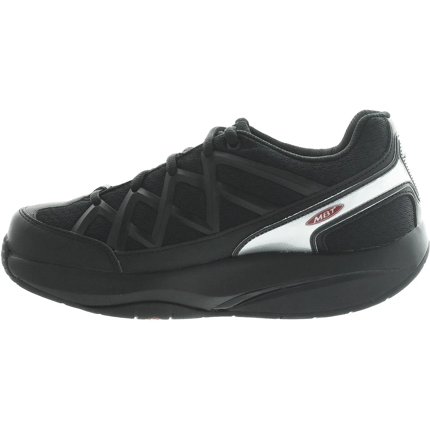 Women's MBT Sport 3 Black Leather/Mesh