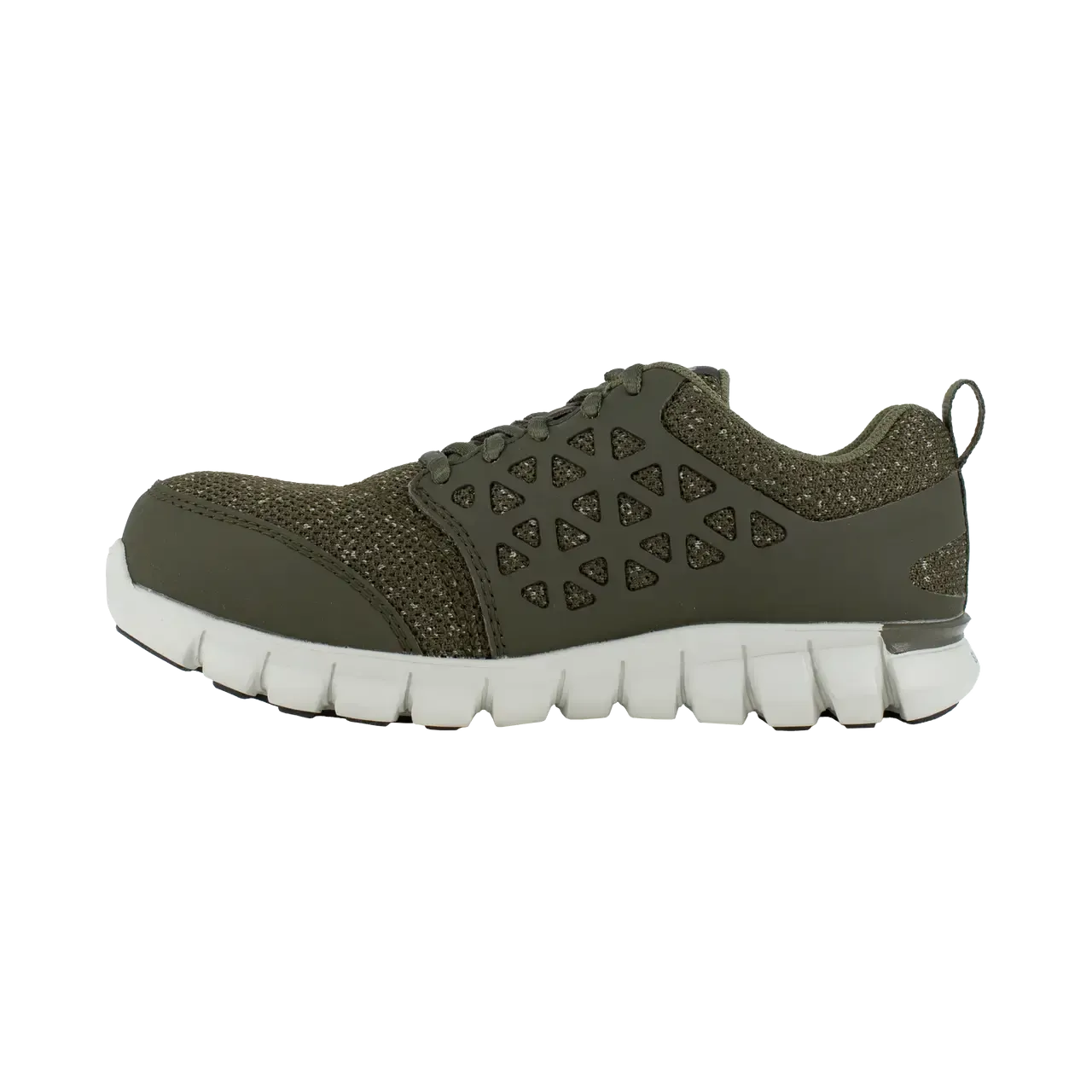 Women's Sublite Cushion Composite-Toe Athletic Work Shoe Olive Green