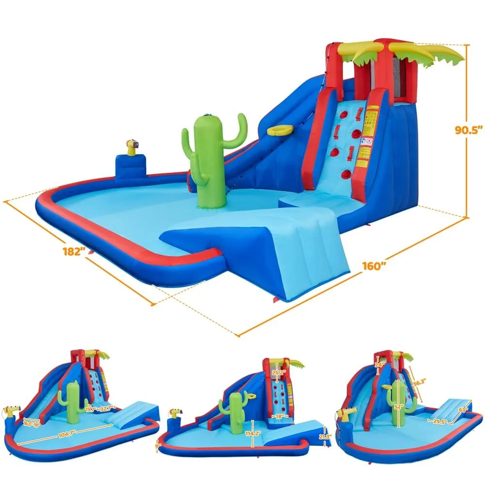 Yaheetech Inflatable Water Slide for Kids Aged 3-10