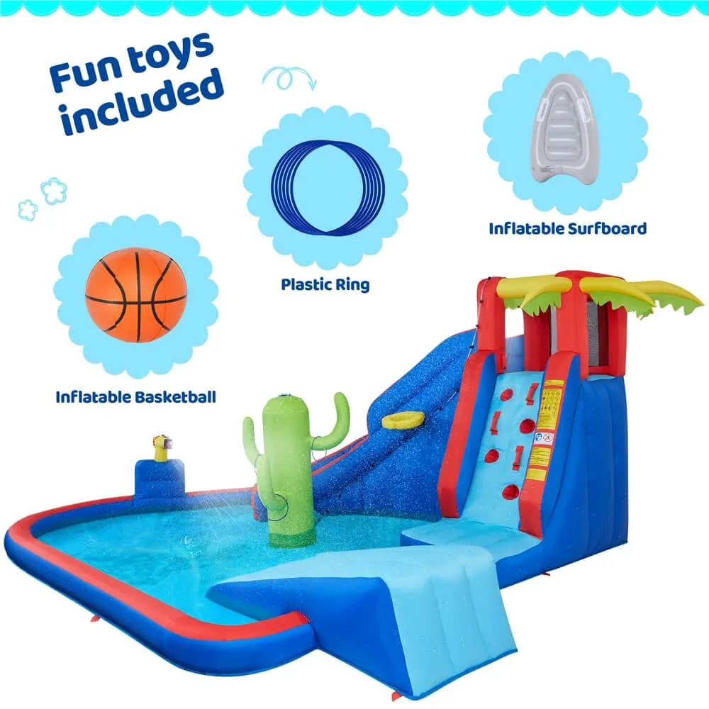 Yaheetech Inflatable Water Slide for Kids Aged 3-10