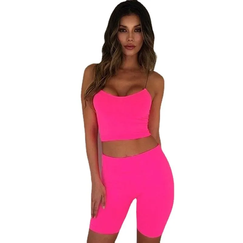 Yoga Set Crop Tops   Yoga Leggings Fitness Gym Running Clothes For Women