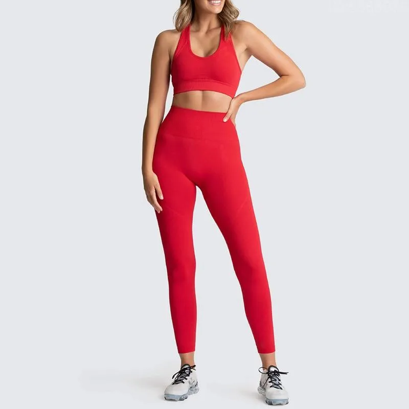 Yoga Sets Women's Leggings   Bras Woman Gym Clothing Sports Suits