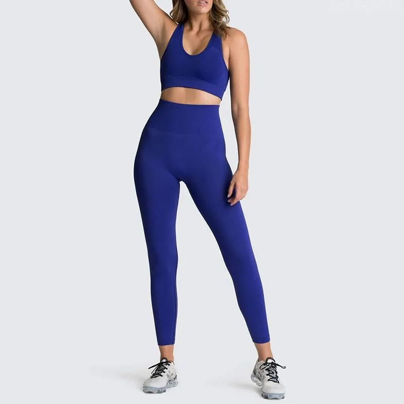 Yoga Sets Women's Leggings   Bras Woman Gym Clothing Sports Suits